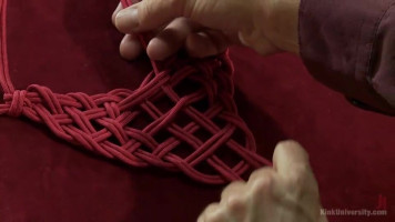 A complicated knot tying lesson, who is aware of perhaps you may want it