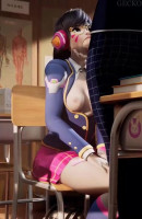 Overwatch D.Va Class Please Behave