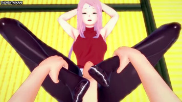 Hentai POV Pies Naruto Sakura Haruno Uchiha Boruto