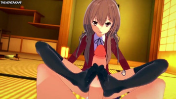 Hentai POV Pieds Taiga Aisaka Toradora