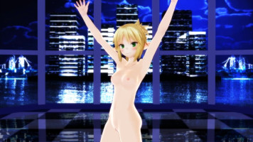 【MMD】Счастливый Хэллоуин【R-18】