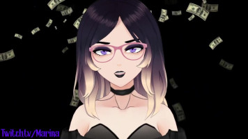 Findom Vtuber te hace enviar dinero en efectivo y bajar - JOI - Vista previa