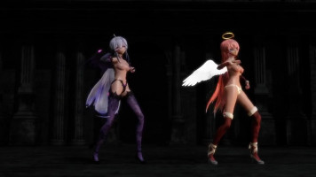 Succubus Haku and Angel Luka!