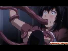 Coed hentai brutalmente tentacoli scopata e cummed allbodyCoe