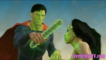 Superman Fucks Loli together along with his Krypton Dick