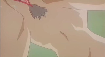 Belle blonde dans un dessin animé hentai de haute qualité