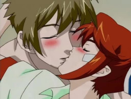 Romantic tale of horny anime characters in xxx caricature