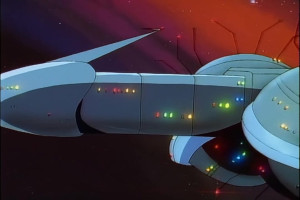 Su nave espacial parece una polla-hentai anime toon