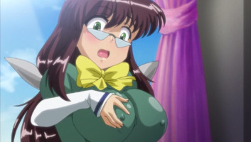 小柄な仕事と大きなtittiesにユーモラスが、生暖クールなアニメ映画