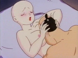 Busty bald lady receives pussy fucked with the aid of using attractive dude