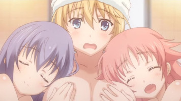 Young and cute teenagers with huge boobs in xxx hentai toon