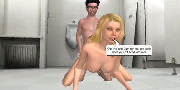 Cute youngsterager Luna Lovegood receives hardcore doggystyle fucking in her huge ass from a Harry Potter