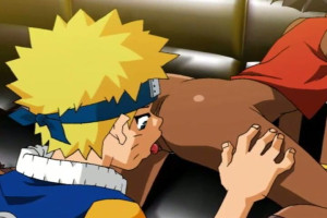 Uzumaki Naruto is licking asshole of horny latina woman